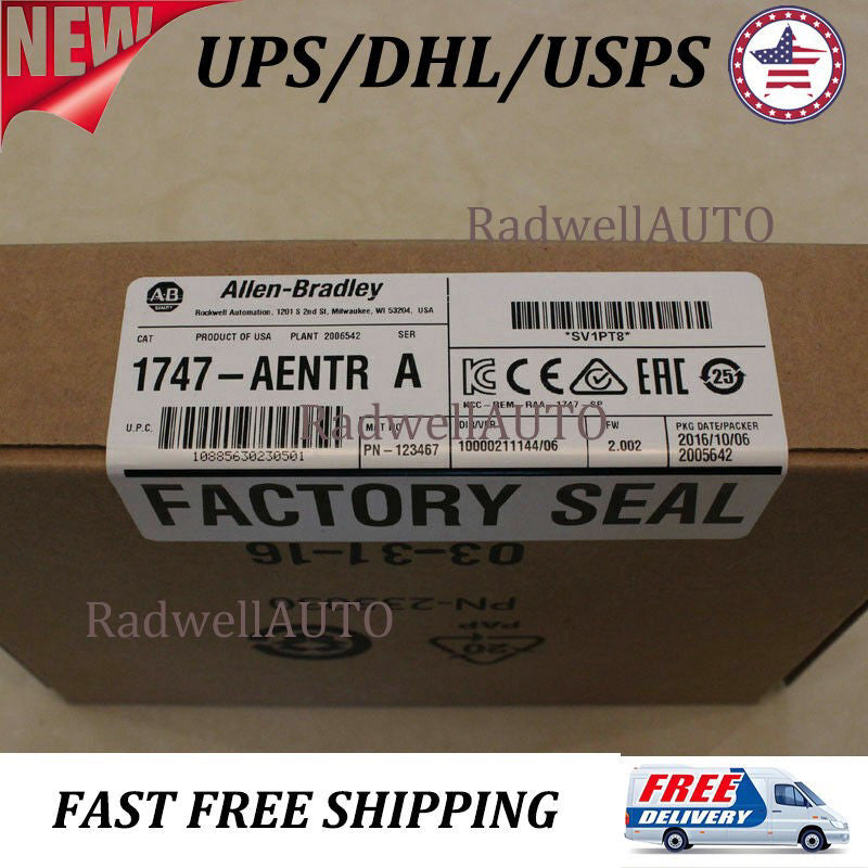 New Allen Bradley 1747-AENTR EtherNet/IP Communication module