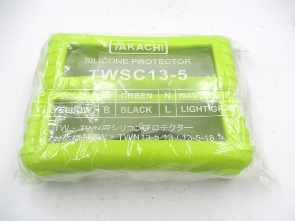 Takachi (TWSC13-5G) 38mm x 51mm x 131mm Green Silicone Protector 