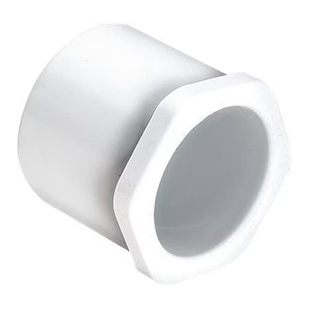 Zoro Select 437-419 Pvc Adapter Bushing, Socket X Spigot, 4 In X 1 1/2 In Pipe