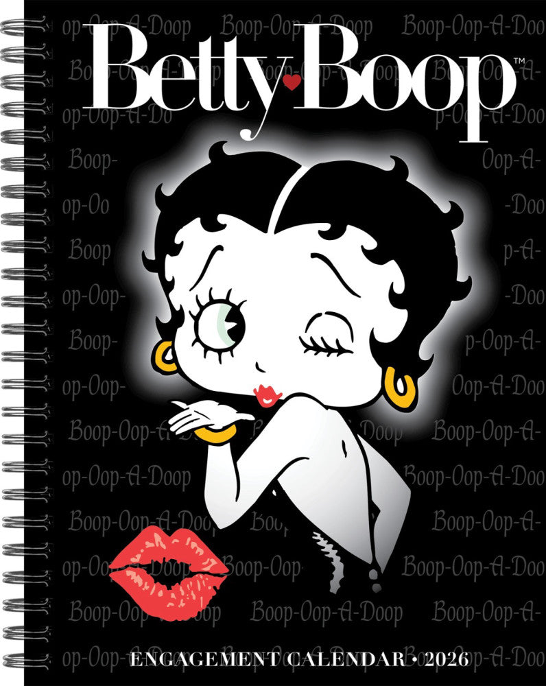 Betty Boop 2026 6.5" x 8.5" Engagement Calendar