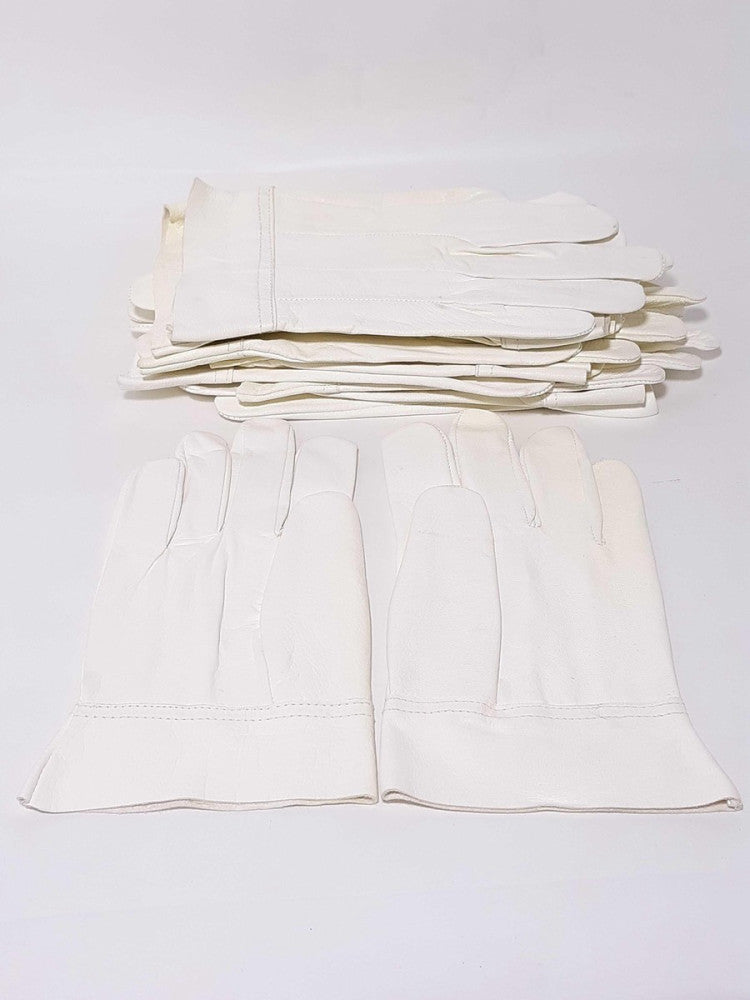 MCR Safety LARGE GLOVES Cowhide Leather Glove Lot of 7