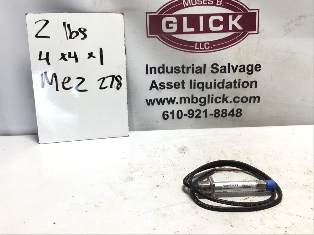 ASHCROFT Pressure Transmitter MODEL  :K17M02420160#
