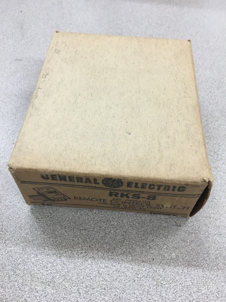 NEW BOX OF 10 GENERAL ELECTRIC REMOTE CONTROL SWITCHES KEY OPERATED RKS-8