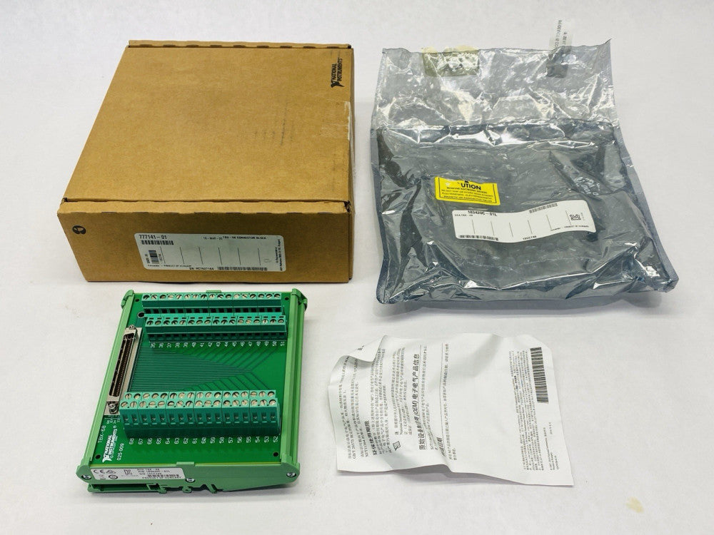 National Instruments 777141-01 Connector Terminal Block TBX-68
