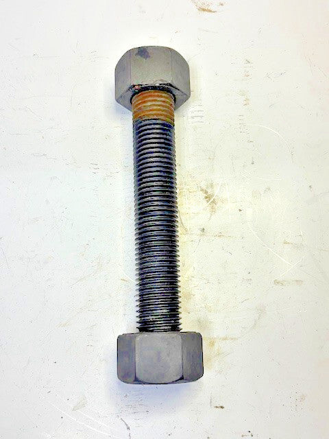 1"-8X7" FULLY THREADED STUD WITH 2 HEX NUTS