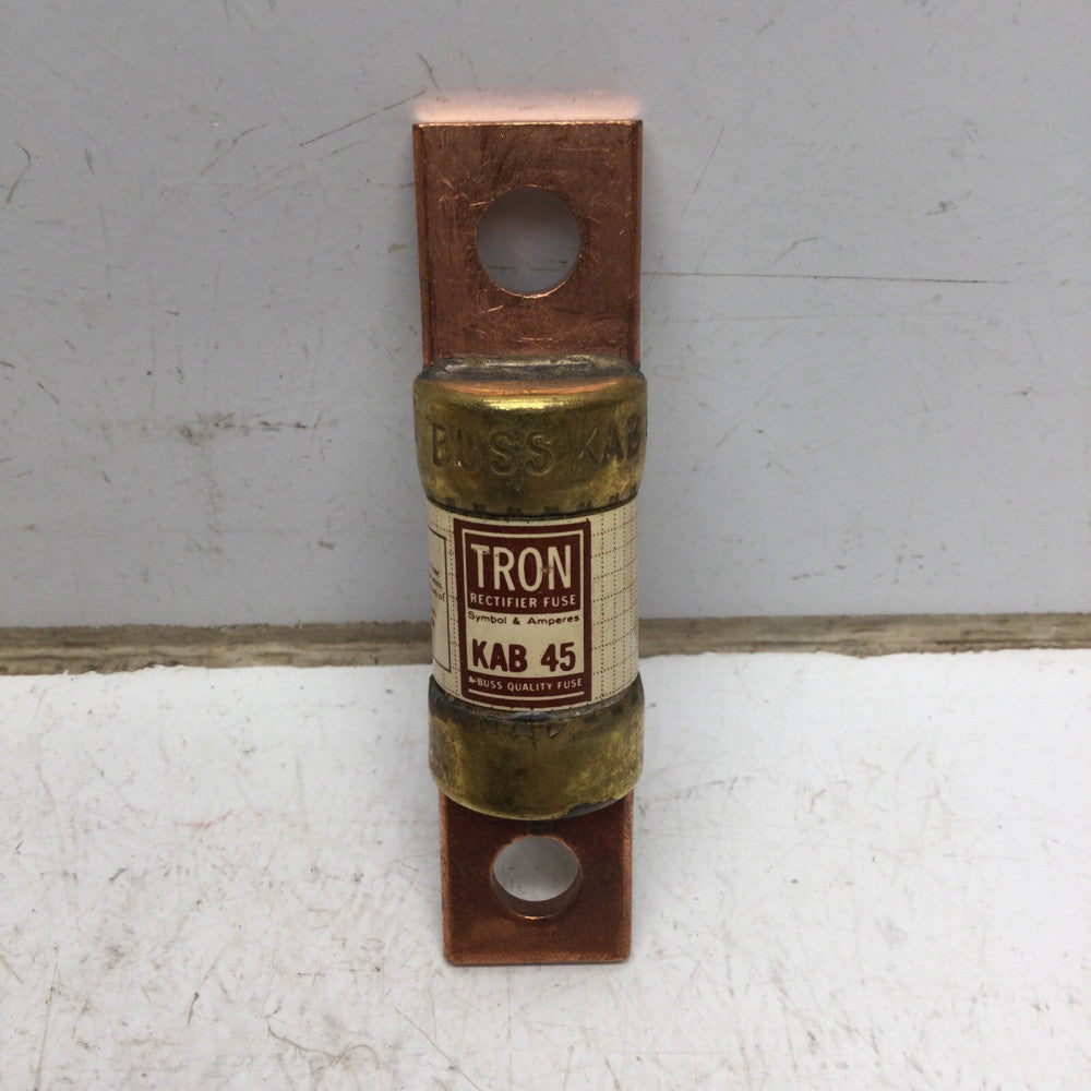BUSS BUSSMANN TRON KAB 45 Rectifier Fuse 45 AMP 250V