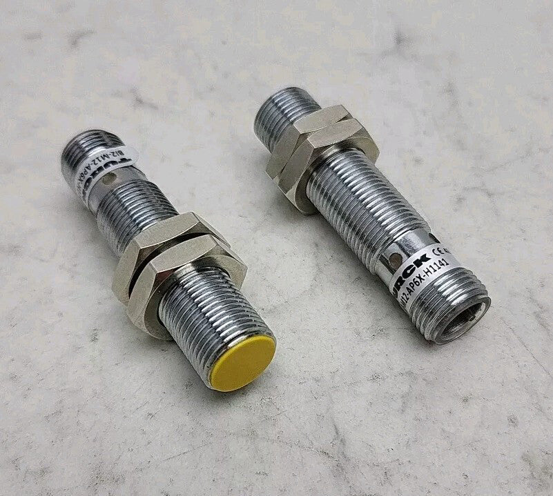 2 Pack Turck Inductive Sensor BI2-G12-AP6X-H1141 M12x1 10-30 Vdc 46065 Used