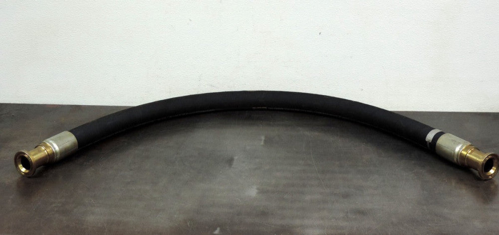 Parker No-Skive 772-24 Metallic Hose 2500PSI 42" Tee Flange