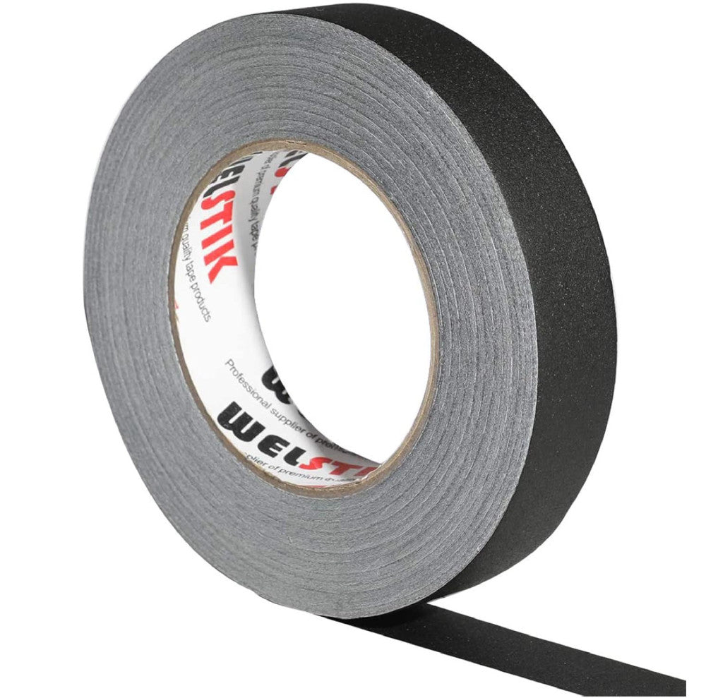 WELSTIK Black Gaffer Tape 1 Inch 1" X 60 Yards-Heavy Duty Gaffers Tape for Ca...