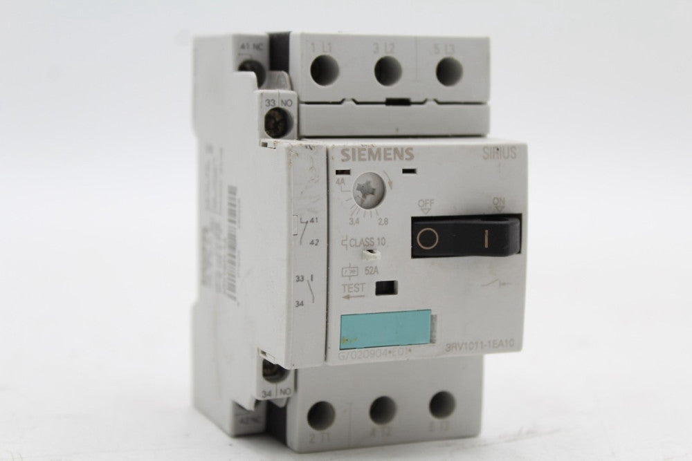 Siemens 3RV1011-1EA10 Circuit Breaker
