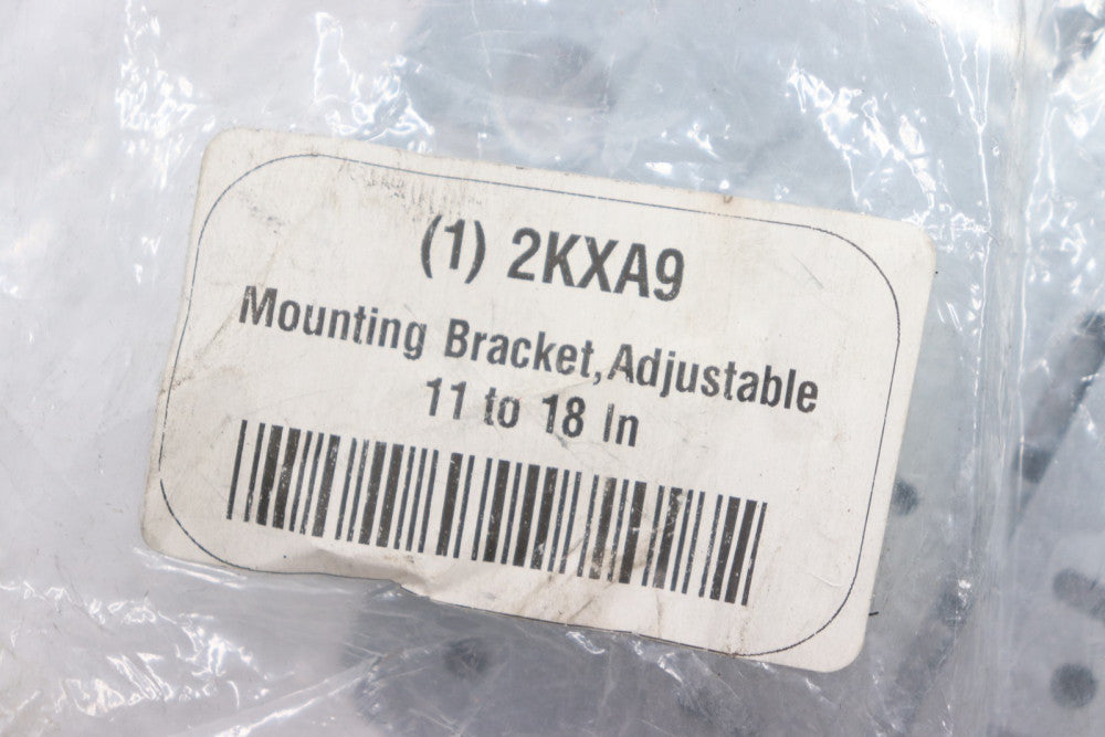 (2-Pk) Nvent Caddy Mounting Bracket Steel Adjustable 11 to 18" 2KXA9