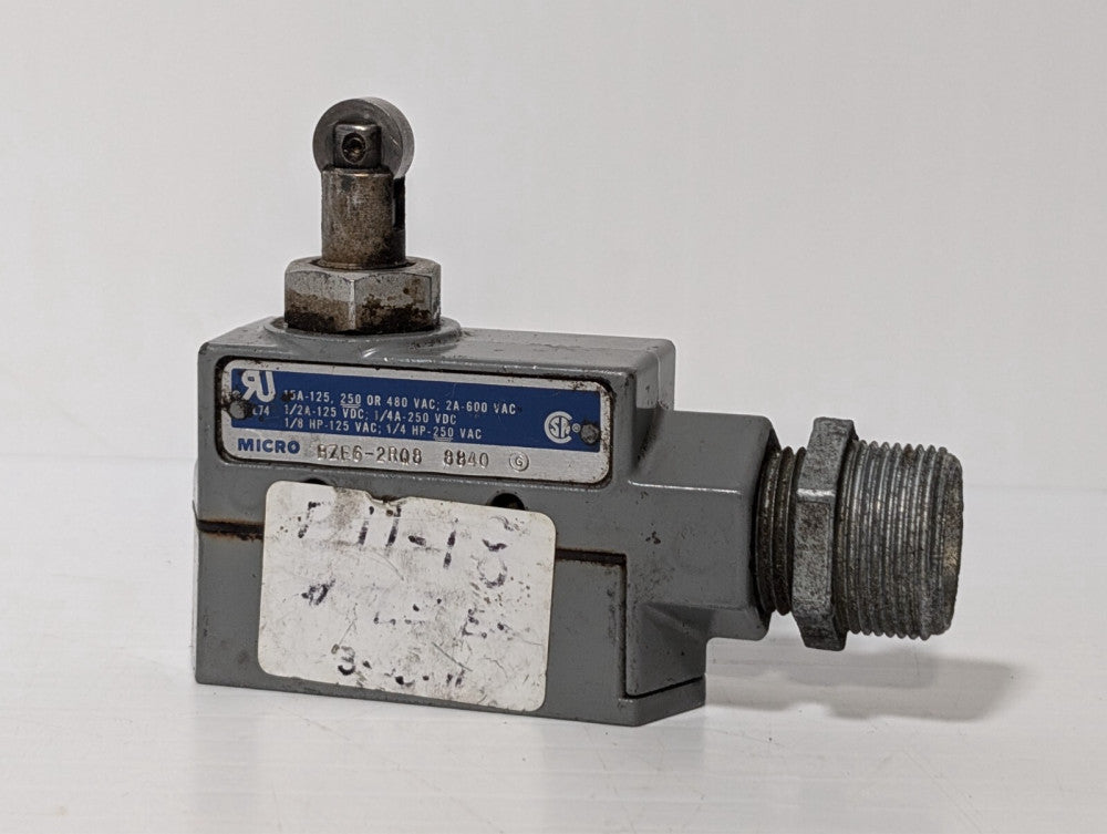 Honeywell Micro Switch BZE6-2RQ8 Limit Switch Roller Plunger 15A