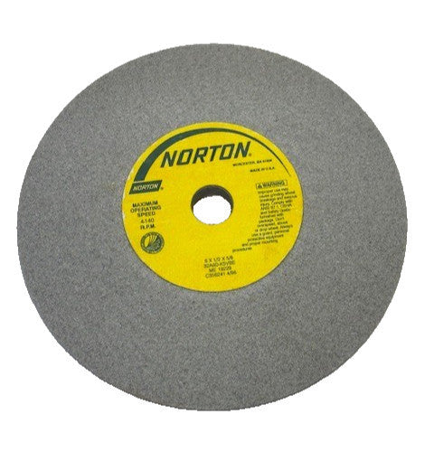 NORTON 32A60-KSVBE TYPE 01 6" VITRIFIED STRAIGHT TOOLROOM GRINDING WHEEL