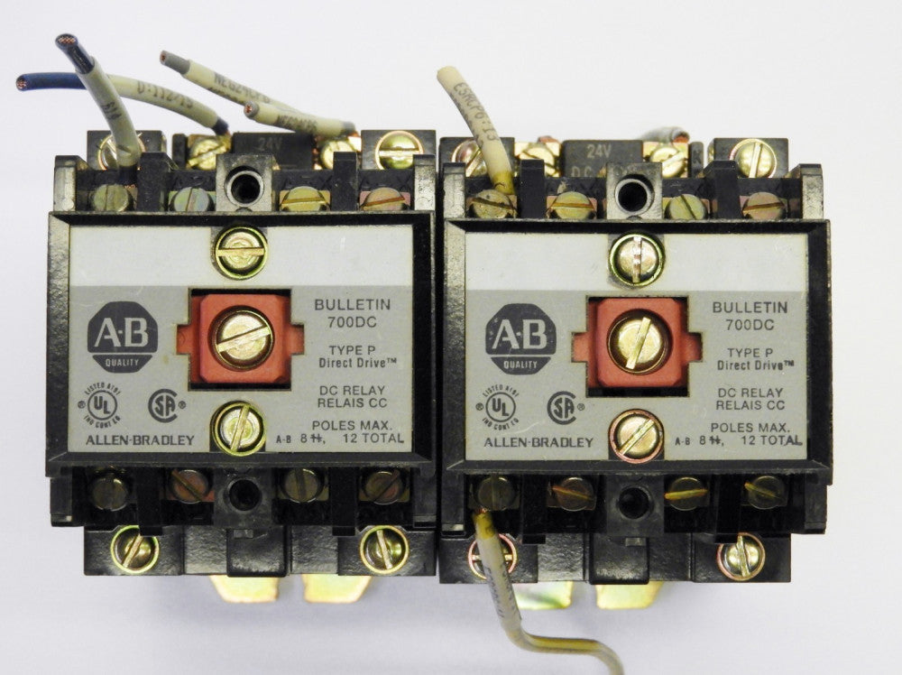 Lot of 2 Allen-Bradley 700DC-P400Z24 Ser A Bulletin 700DC Type P Direct Drive