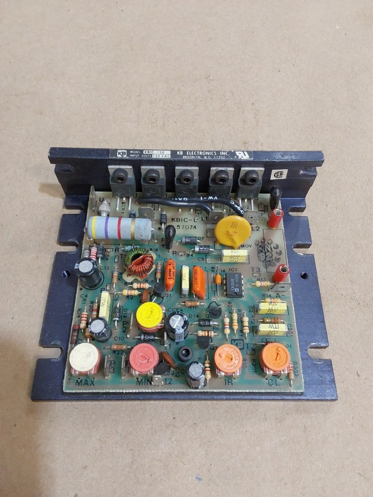 KB ELECTRONICS KBIC-120 DRIVE, Solid State DC Motor Speed Control ...