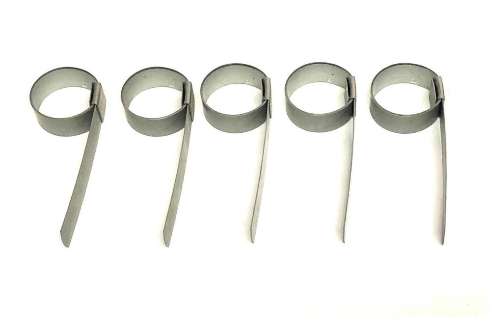 Band-It 1-1/4X5/8X.025 Inch Center Punch Clamp CP0524 [Lot of 5] NOS