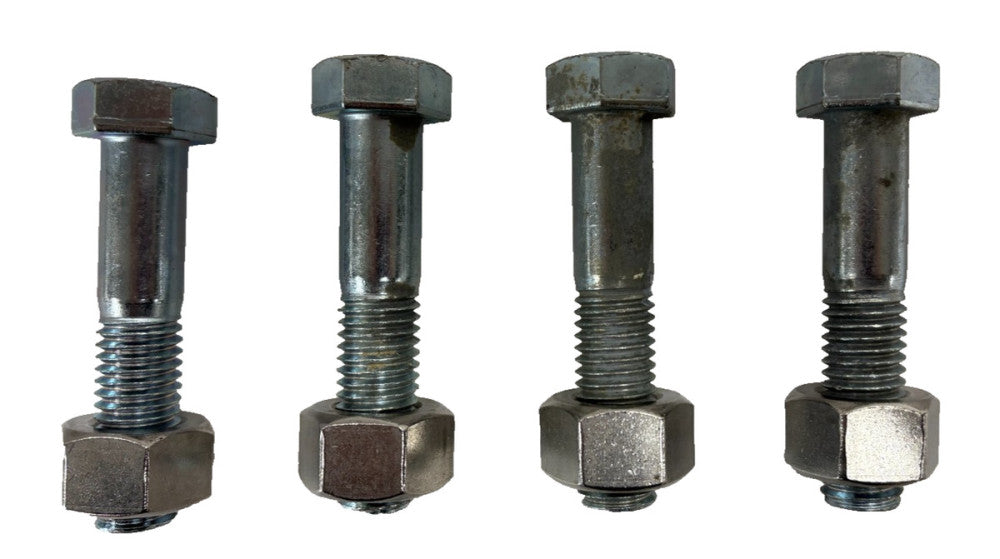STRUCTURAL BOLT, 3/4-10 X 3-1/4, HEAVY HEX HEAD, NDF A307, *LOT OF 4*