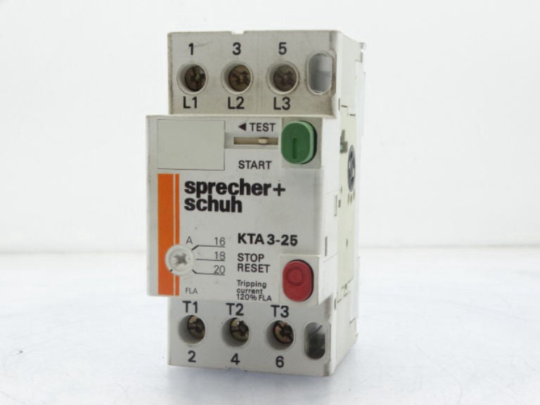 SPRECHER & SCHUH KTA3-25-20A Relay - Used