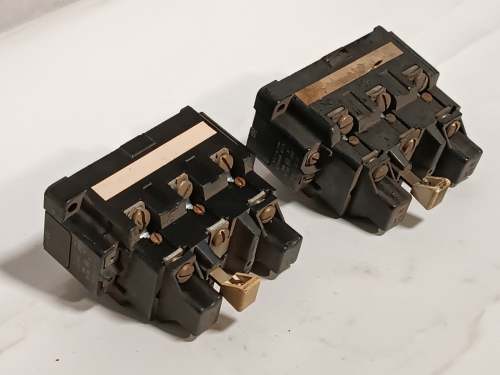 (2) Allen-Bradley 815-B0V15 Thermal Overload Relay Series K 600VAC