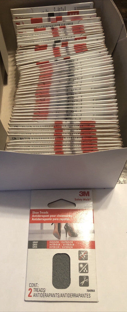 3M Safety-Walk Shoe Tread, safety Equipment Brand New, 47 Pairs, Free Shipping