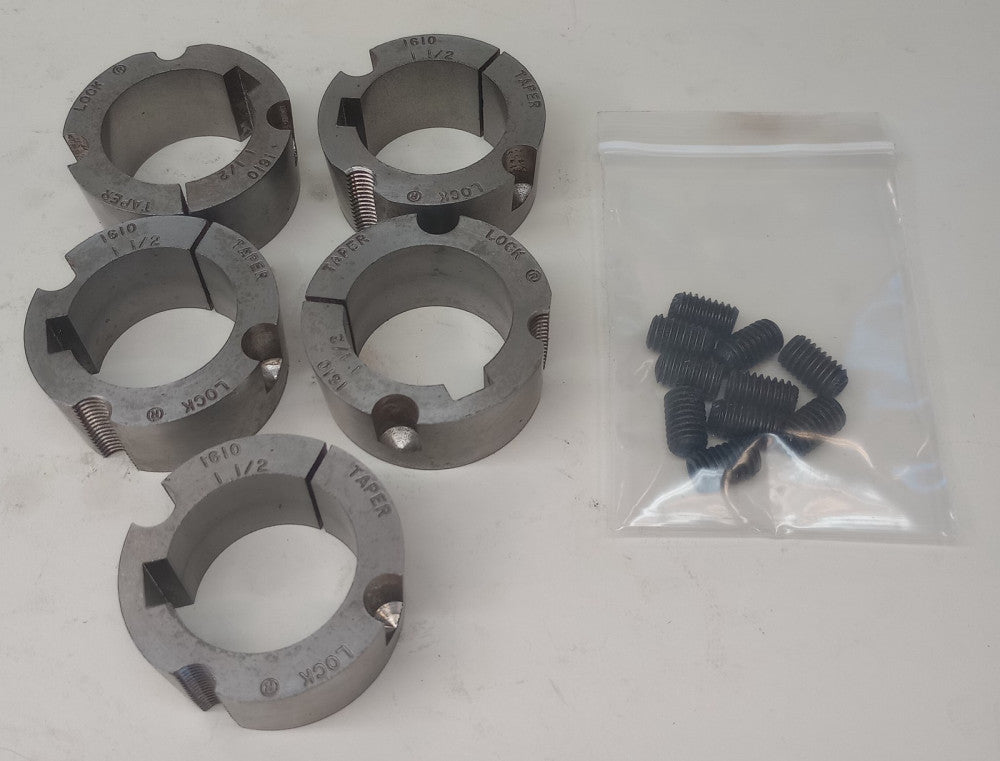 Bushing 1610-1-1/2 Taper Lock Bushing 1-1/2" Bore 1610112 (Pack of 5)
