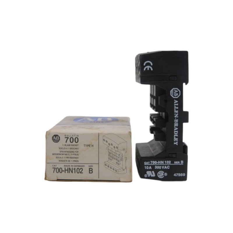 ALLEN BRADLEY 700-HN102 SER. B 300VAC 10A (GY/BL) NSMP