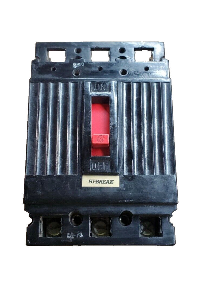 GE 70 AMP HI-BREAK CIRCUIT BREAKER 600 VAC 3 POLE THEF136070