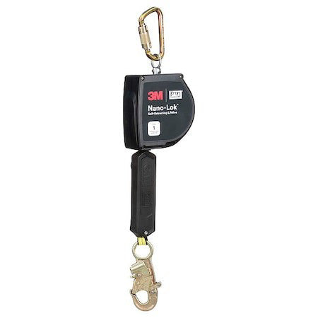 3M Dbi-Sala 3100260 Nano-Lok(R) Self Retracting Lifeline, 20 Ft. Length, Swivel