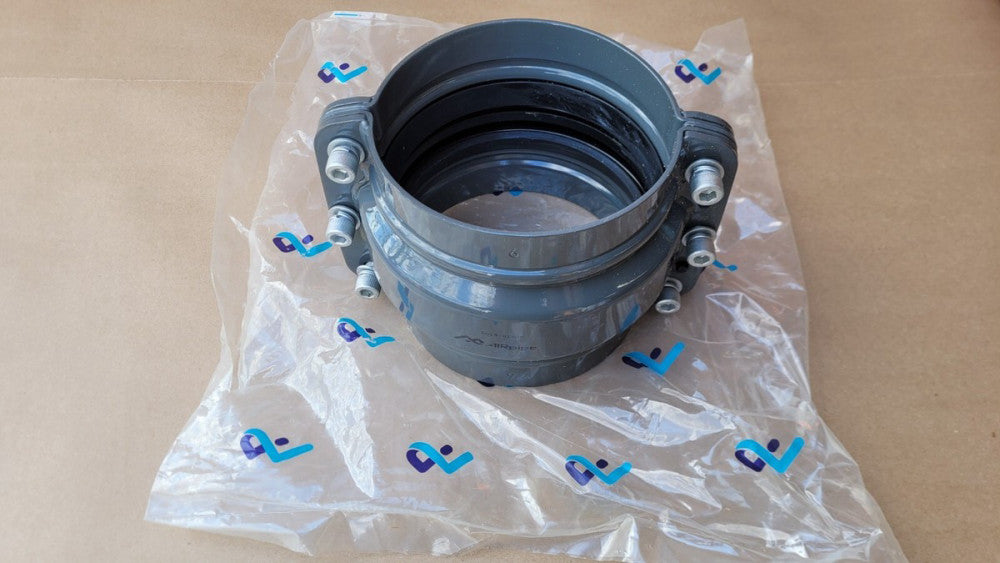 Airpipe 2015 9002 00 6" (150mm) Cast Aluminum Compressed Air Line Coupling