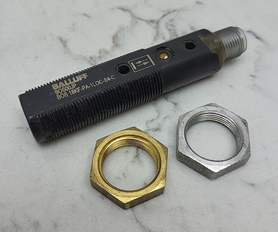 Balluff BOS00JP Photoelectric Sensor BOS 18KF-PA-1LOC-S4-C 