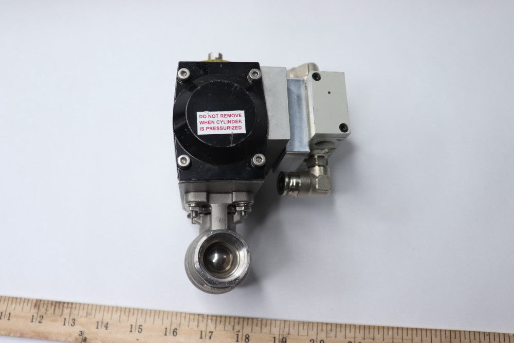 Max-Air Double Acting Actuator Anodized Aluminum MT12.DA.F04.CH11