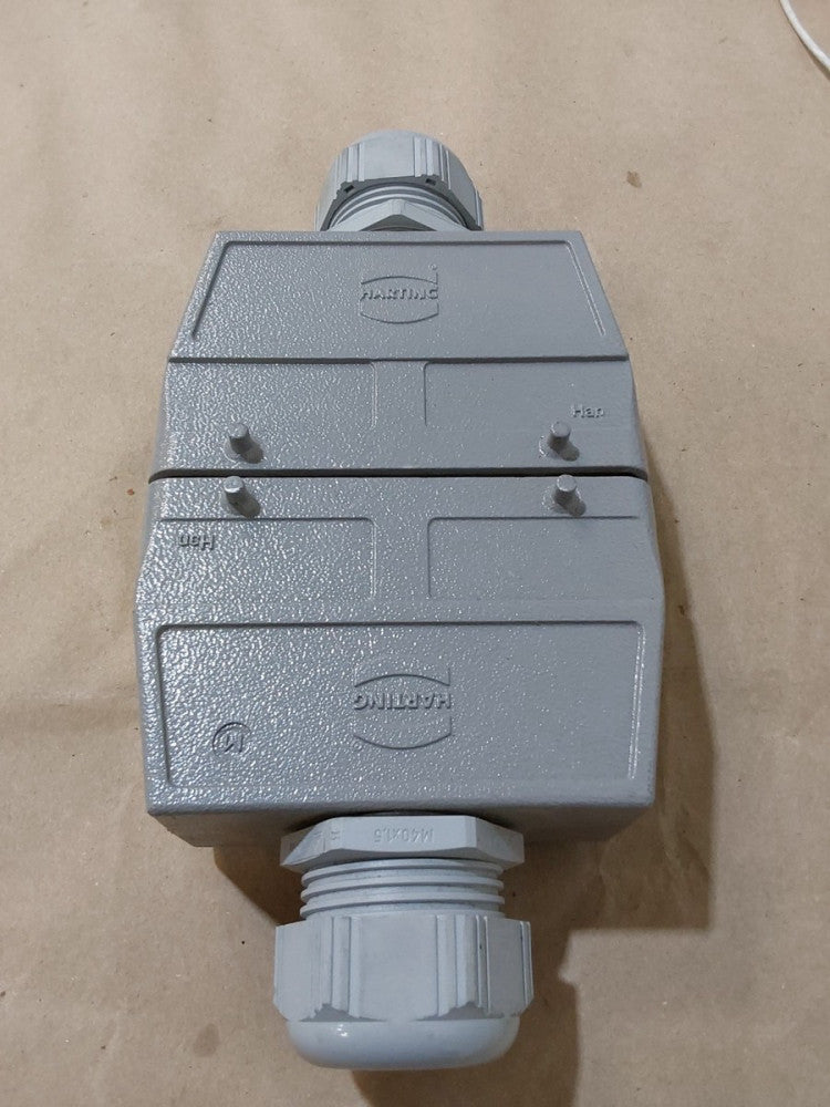 Harting Han M40X1.5 Connector Hood W/CONNECTORS