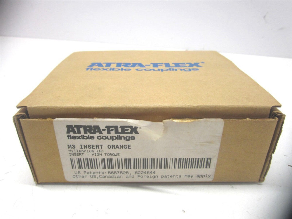 Atra-Flex High Torque M3 Orange Insert Flexible Coupling