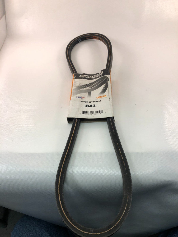 Carlisle Belts by Timken Super II EPDM V-Belt B43  made in USA  NEW