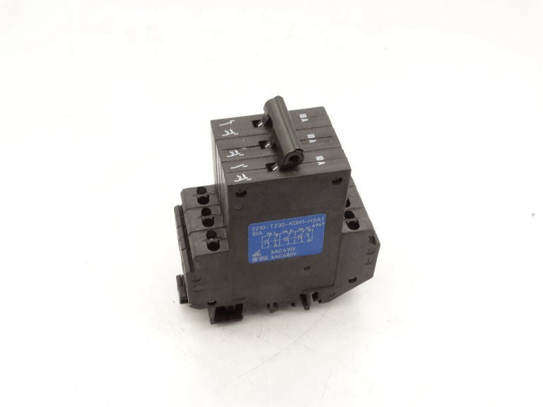 E-T-A CIRCUIT BREAKERS 2210-T230-K0M1-H3A1-10A Circuit Breaker - Used