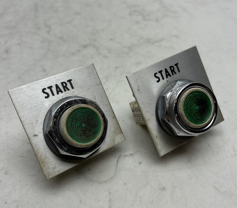 2 Pack Square D Green Start Pushbutton 9001 KA-2 Contact Block Heavy Duty See G