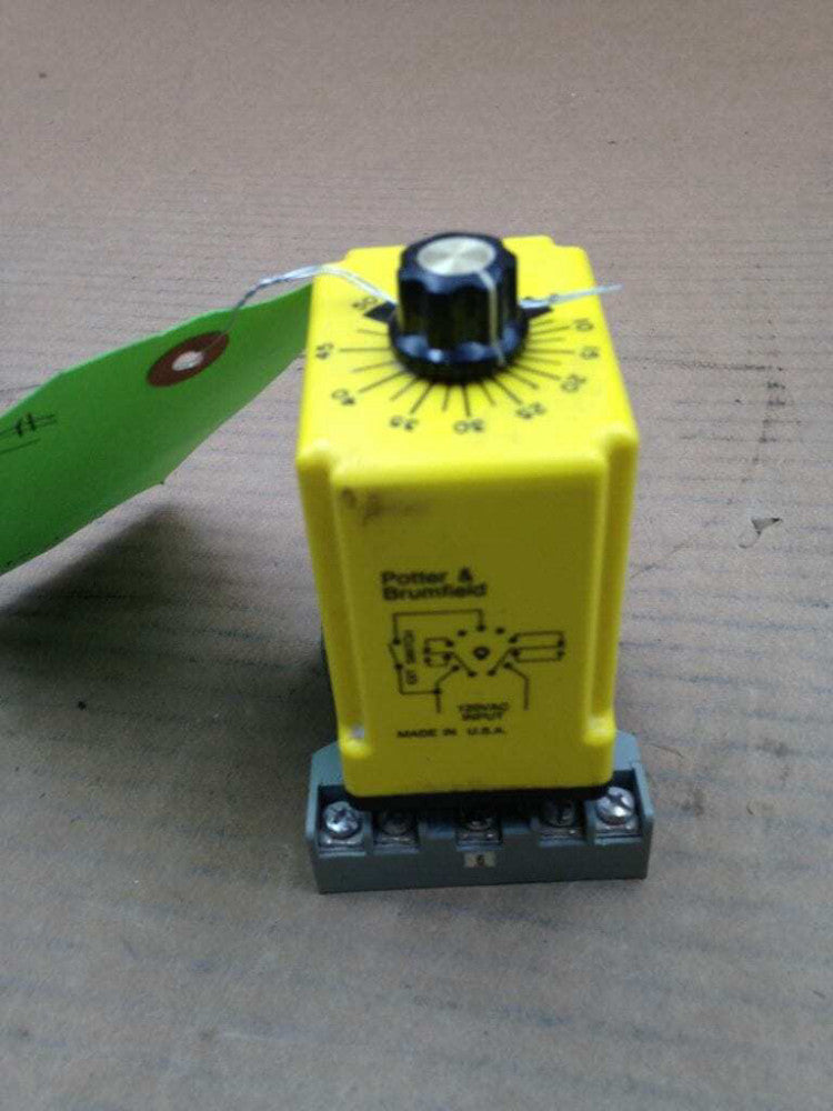 Potter & Brumfield CGB-38-78050M Time-Delay Relay 120VAC 5-50min