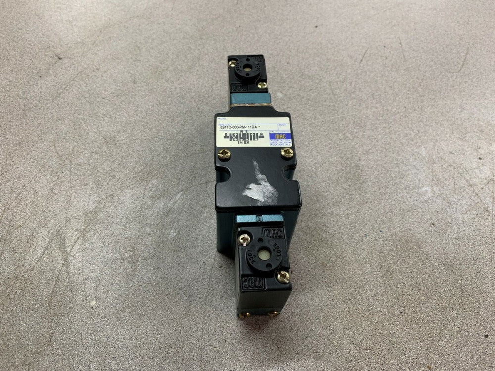 NEW NO BOX MAC PME-111DABE PNEUMATIC VALVE 6241C-000-PM-111DA