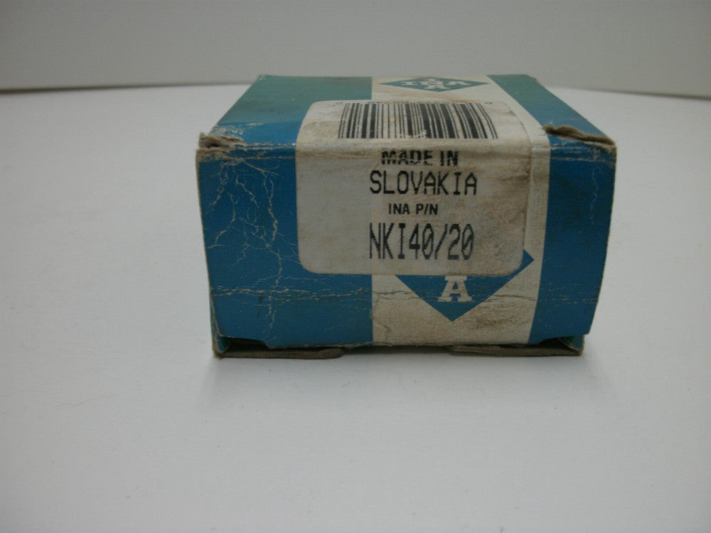 INA NKI40/20 BEARING NEEDLE TYPE 40MM BORE 55MM OD 20MM WIDTH NEW IN BOX