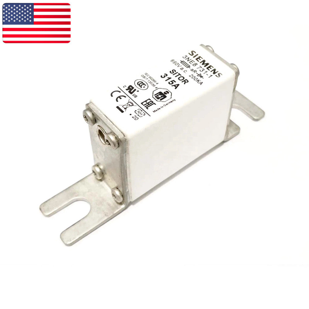 One Brand New SIEMENS 3NE8731-1 315A 3NE8 731-1 Fuse 315A 690V - US Stock