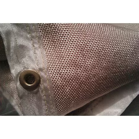 Zoro Select 22Rn96 Welding Blanket, Fiberglass, 10 Ft. W., 6 Ft. H., 18 Oz/Sq