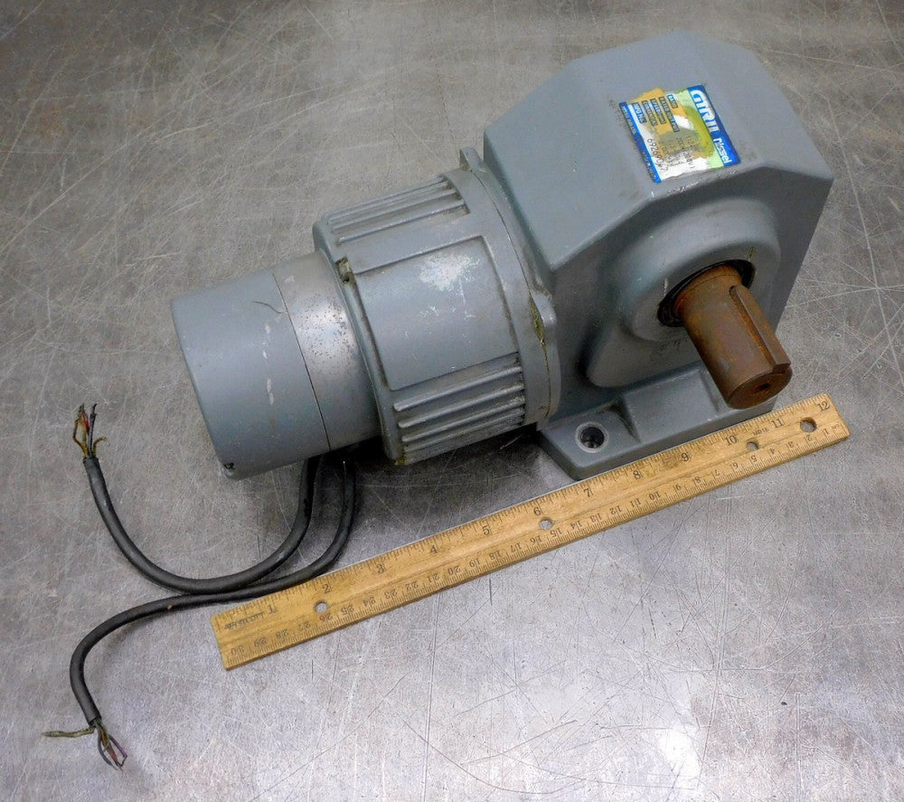 Nissei GTR 69269047 Right Angle Gear Motor 1:240 200W 2A 1.3-10.4 RPM