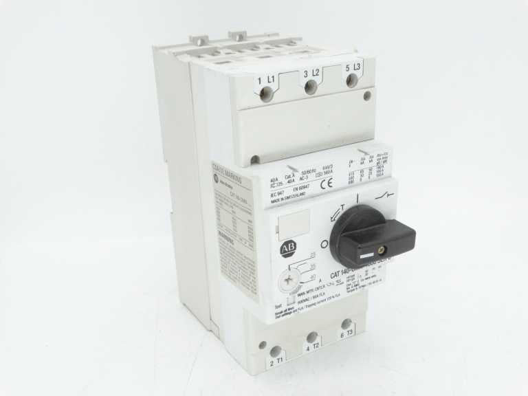 ALLEN BRADLEY 140-CMN-4000 SERIES C CIRCUIT BREAKER
