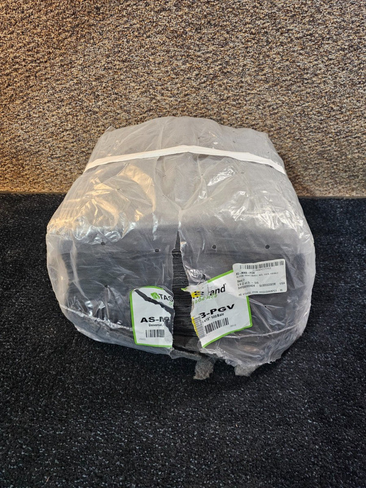 (QTY 100) HOSPECO AS-MAB-PGV 15" x 18" 0.22-Gal Industrial Sorbent Pad - Gray