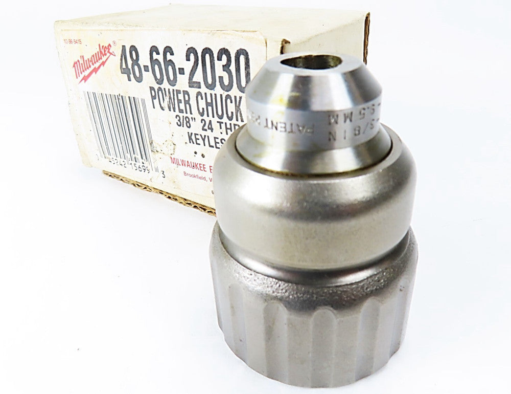 Milwaukee 48-66-2030 Power Chuck 3/8" 24 Thd (NOS) NEW IN BOX