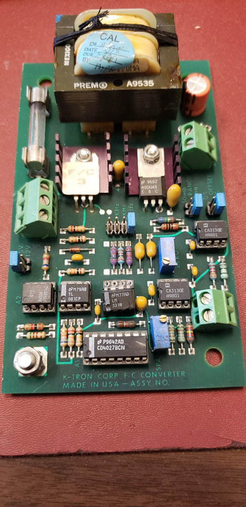 K TRON 9191-000510-F CONVERTER BOARD 9191000510F ( B1-5D)