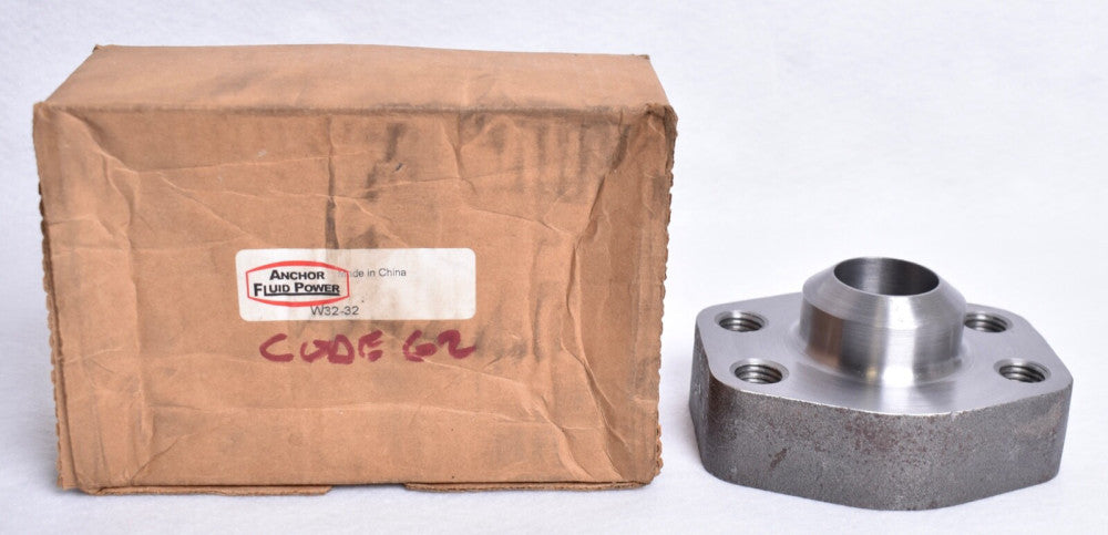 Anchor Fluid Power CD62 Schedule 80/160/XXS Butt Weld 4-Bolt Flange  W32-32
