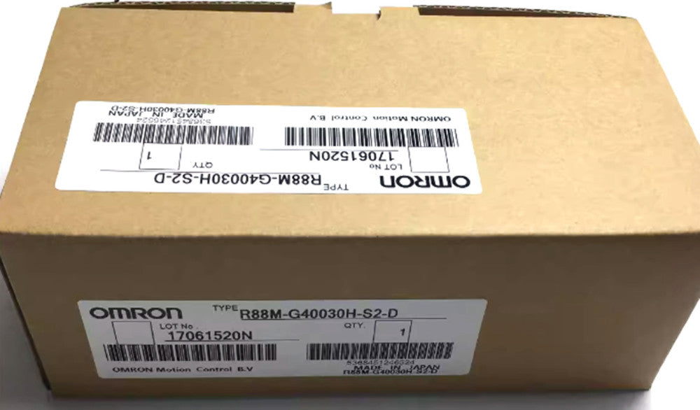 NEW Omron R88M-G40030H-S2-D Servo Motor R88MG40030HS2D