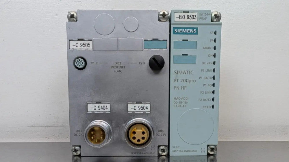 Siemens 6ES7 194-4AJ00-0AA0 Interface Module 6ES7 154-4AB10-0AB0 Rev V7.0.2 ET 2