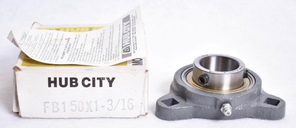 Hub City Flange Mounted Bearing  FB150X1-3/16